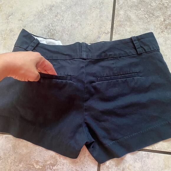 Banana Republic Black Cotton Blend Shorts size 2 - Picture 12 of 13